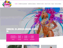 Tablet Screenshot of carnivalinjamaica.com